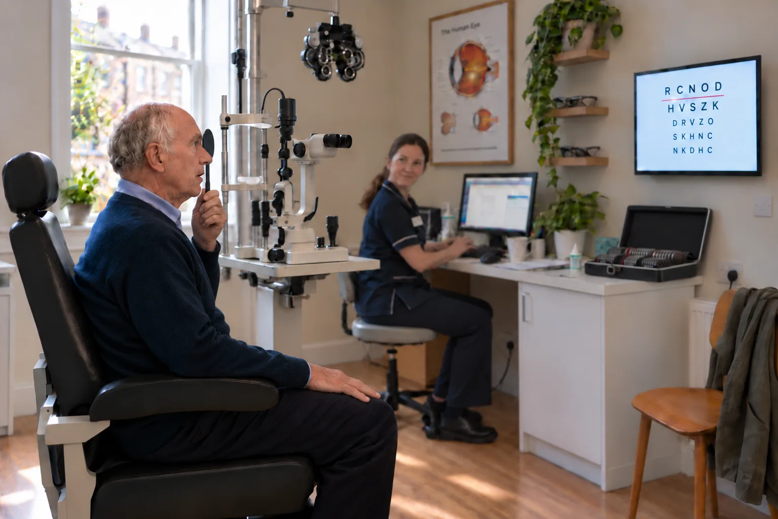 Complog: visual acuity testing, in the cloud